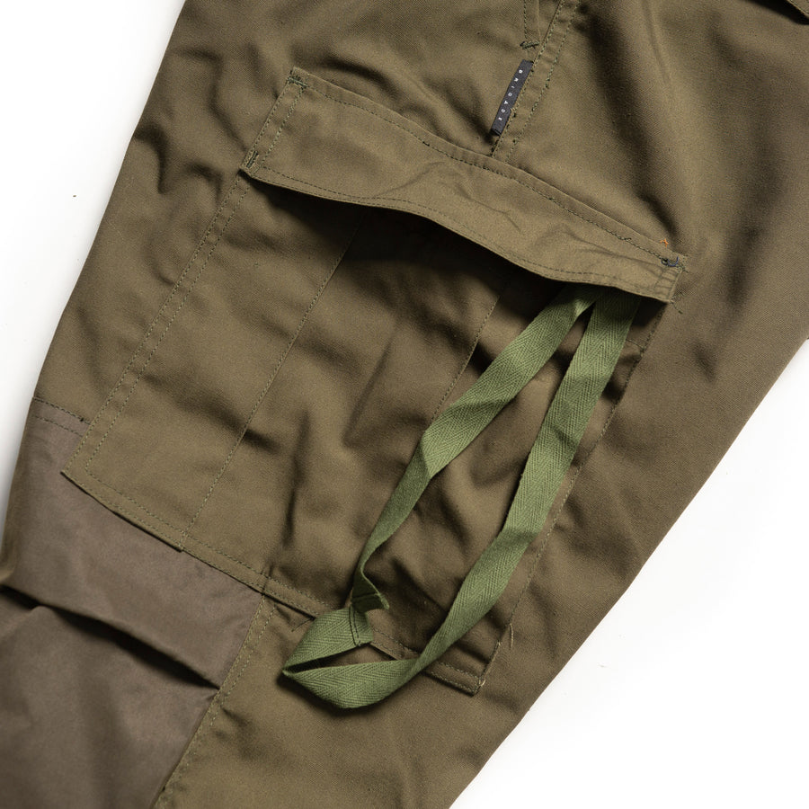 WIDE M65 CARGO PANTS OLIVE