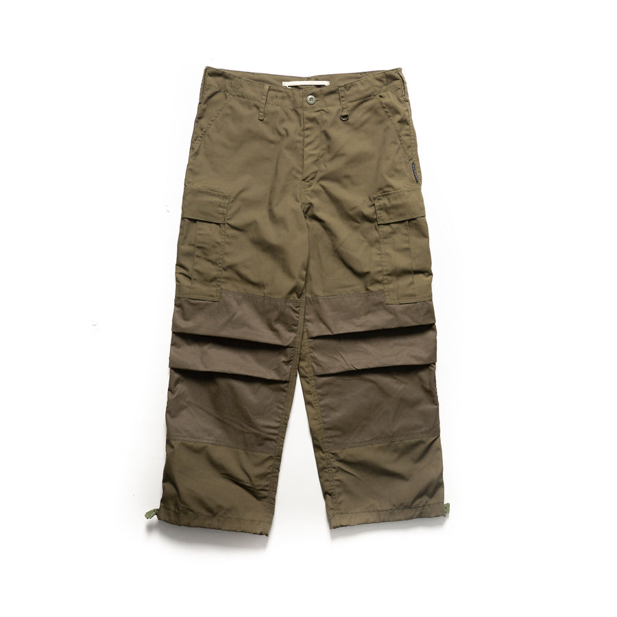 WIDE M65 CARGO PANTS OLIVE