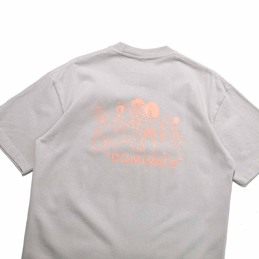 GROOVE TEE CONCRETE GREY