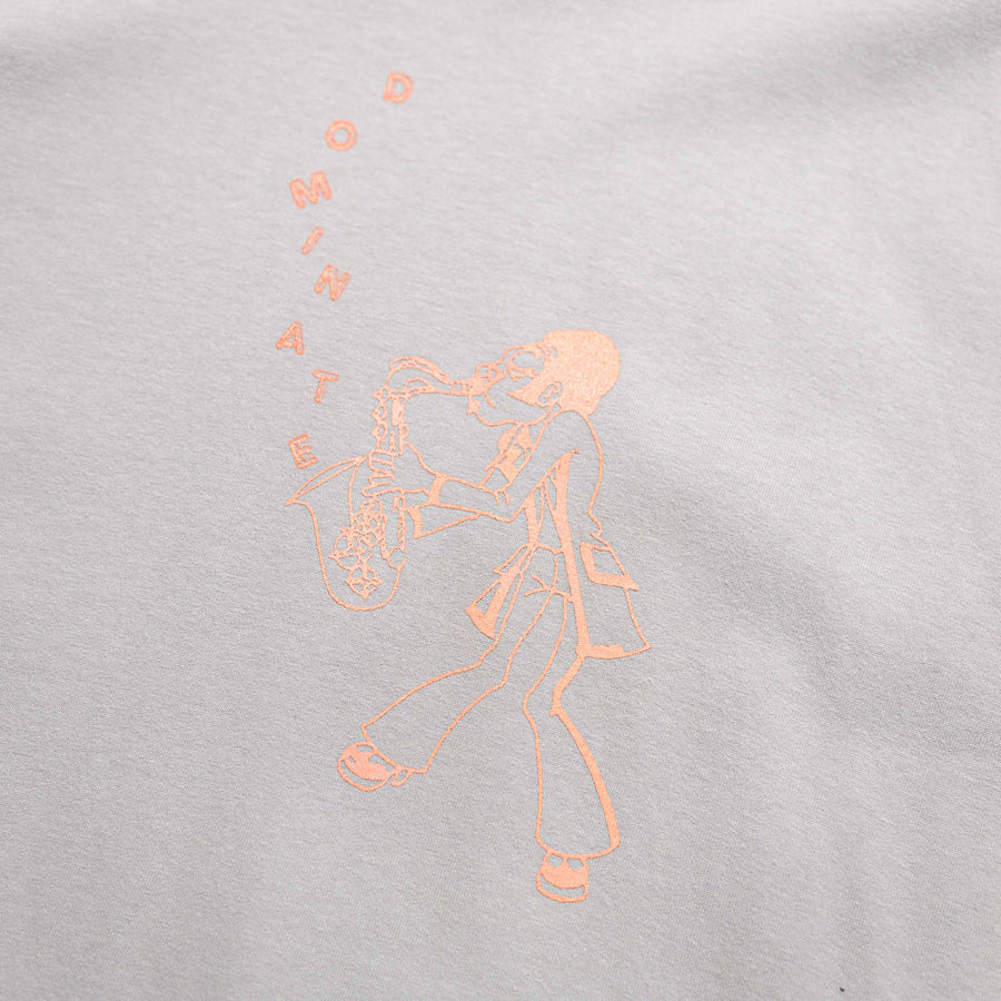 GROOVE TEE CONCRETE GREY