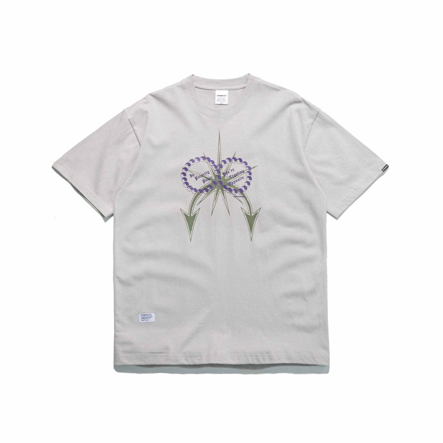 POLARITY TEE CONCRETE GREY