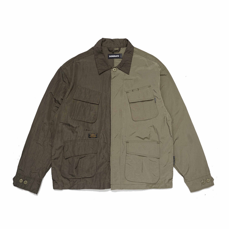 LIGHT JUNGLE JACKET 25 MIXED OLIVE