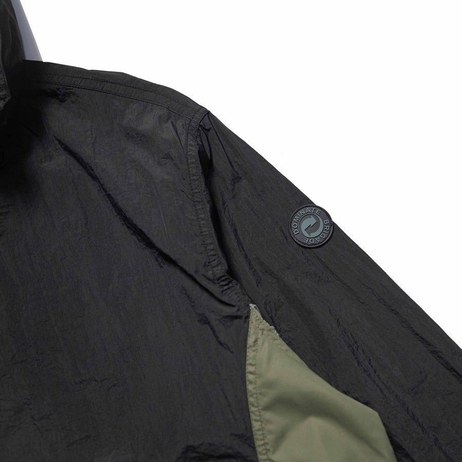 ALPHA 25 JACKET BLACK MIXED OLIVE