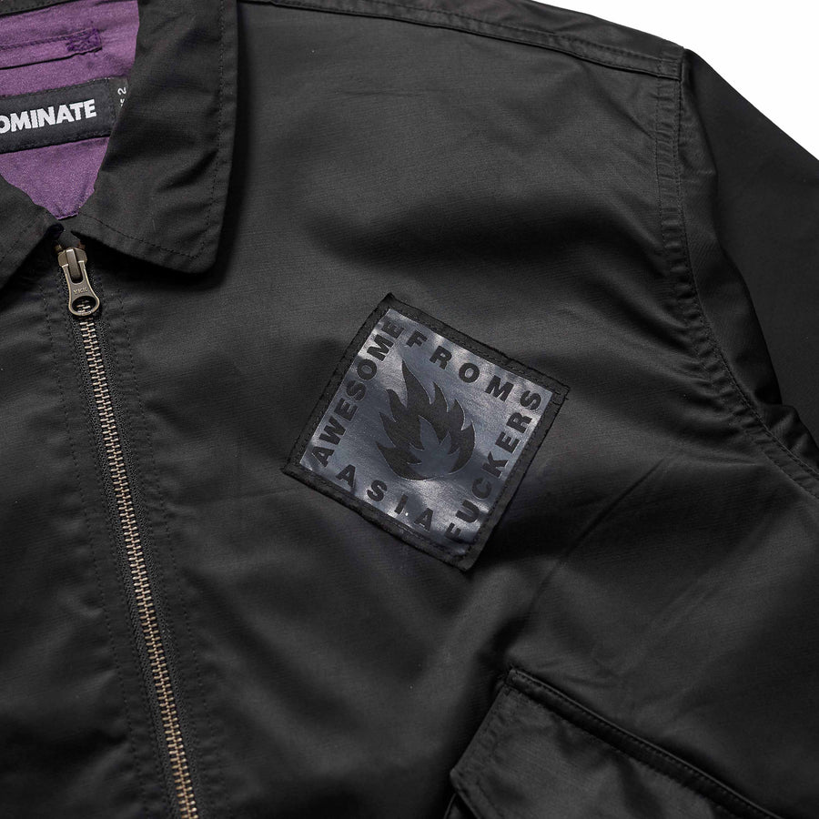 CLASSIC ZIPUP JACKET BLACK