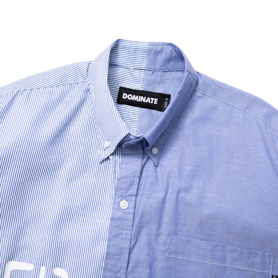 2 TONE LONG SLEEVE SHIRT