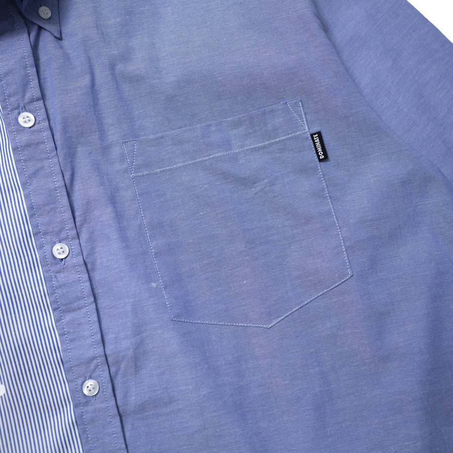 2 TONE LONG SLEEVE SHIRT