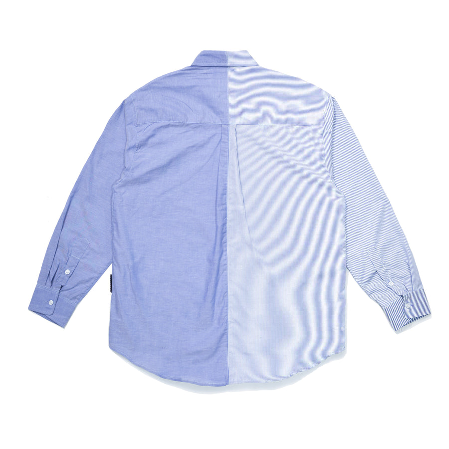 2 TONE LONG SLEEVE SHIRT