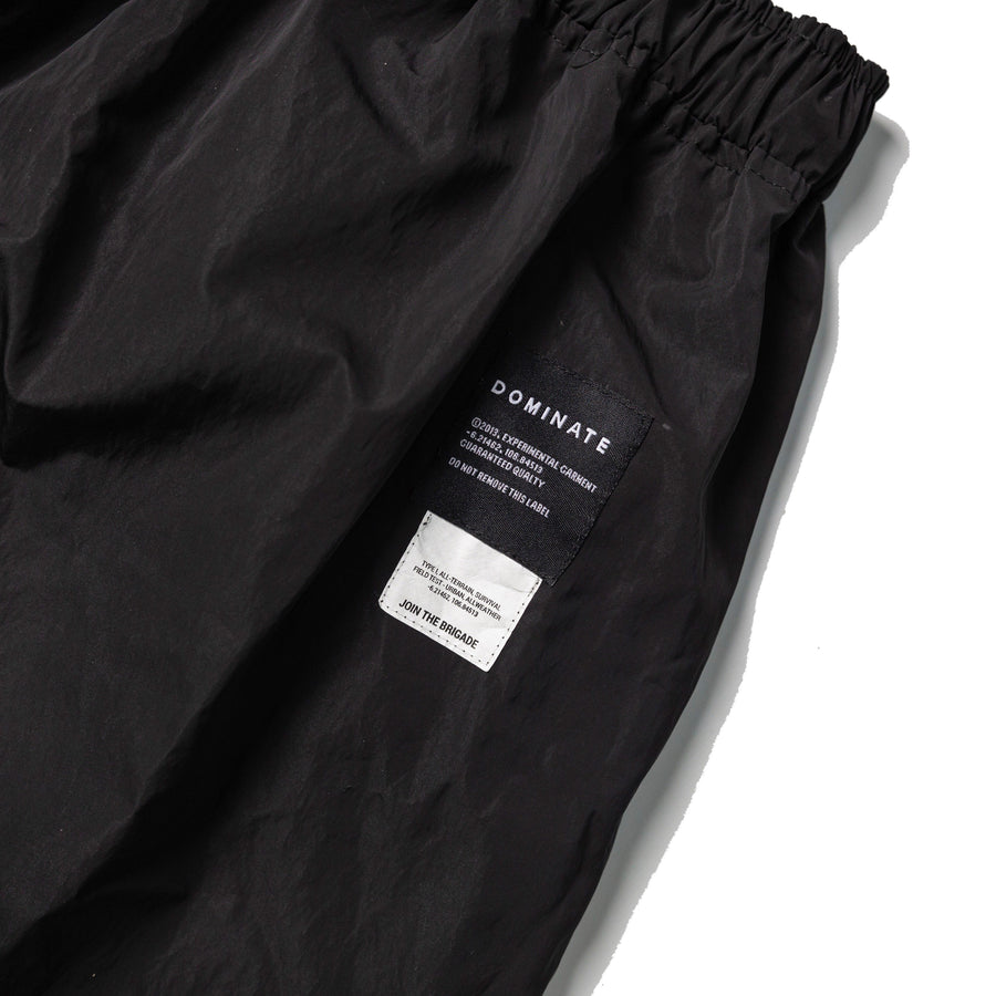 BASIC SHORTS BLACK POCKET BLACK PARACORD BLUE