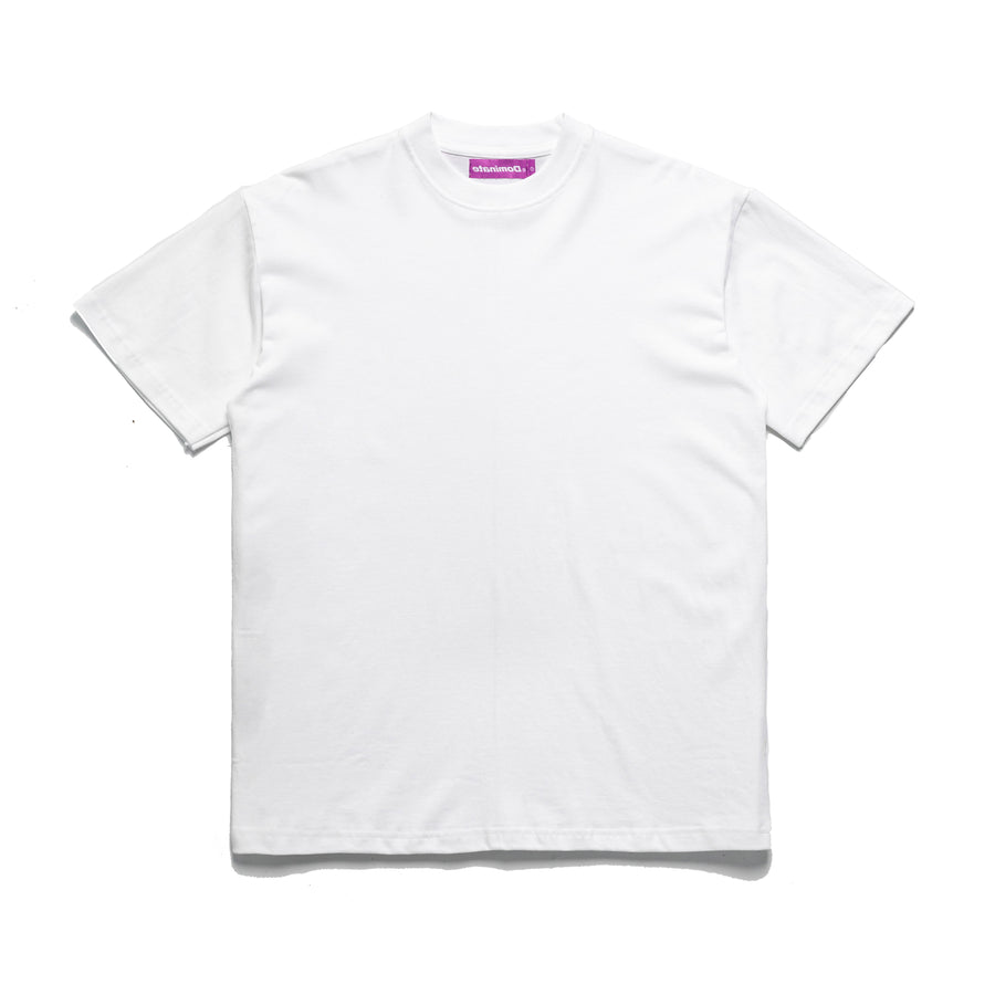 MIDWEIGHT PLAIN TEE WHITE