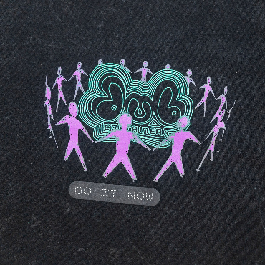 DUB CONTAINER WASHED TEE BLACK