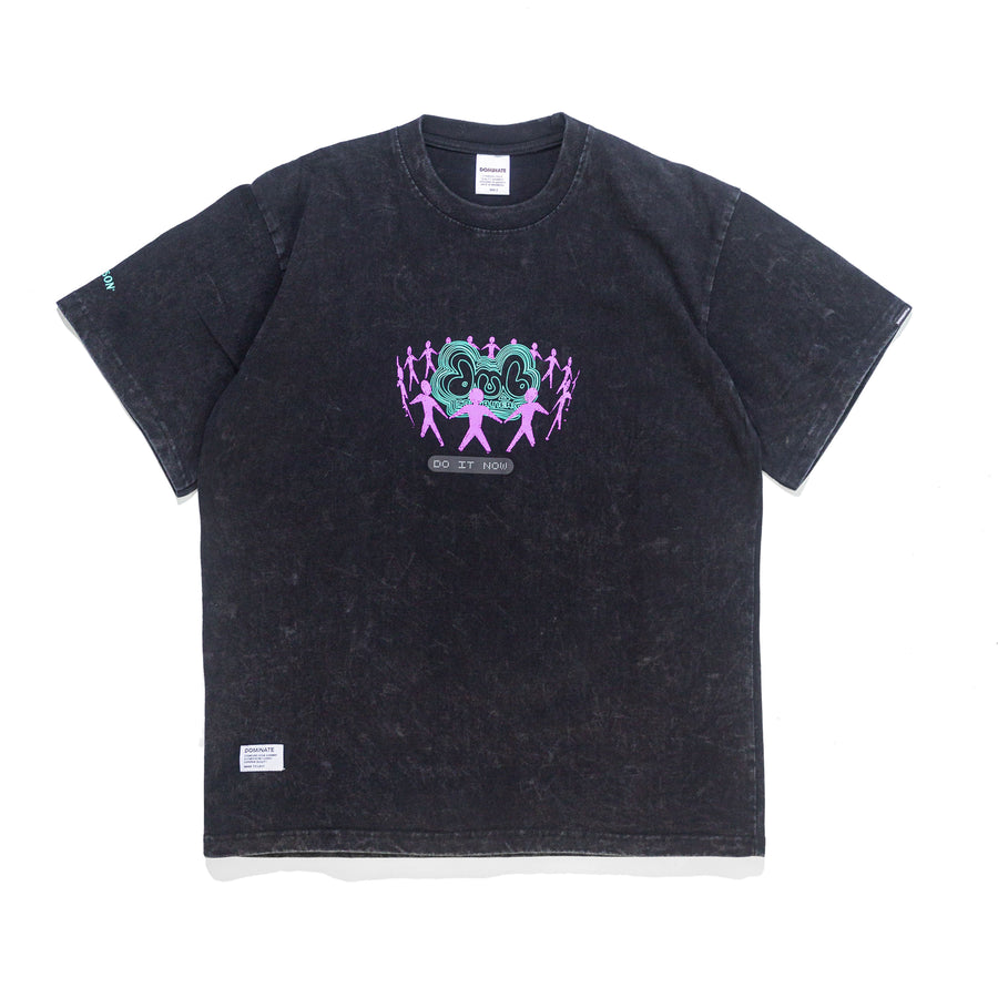 DUB CONTAINER WASHED TEE BLACK