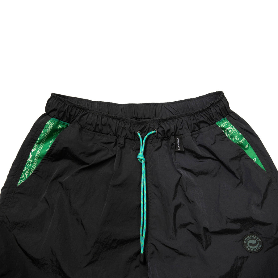 BASIC SHORT BLACK POCKET GREEN