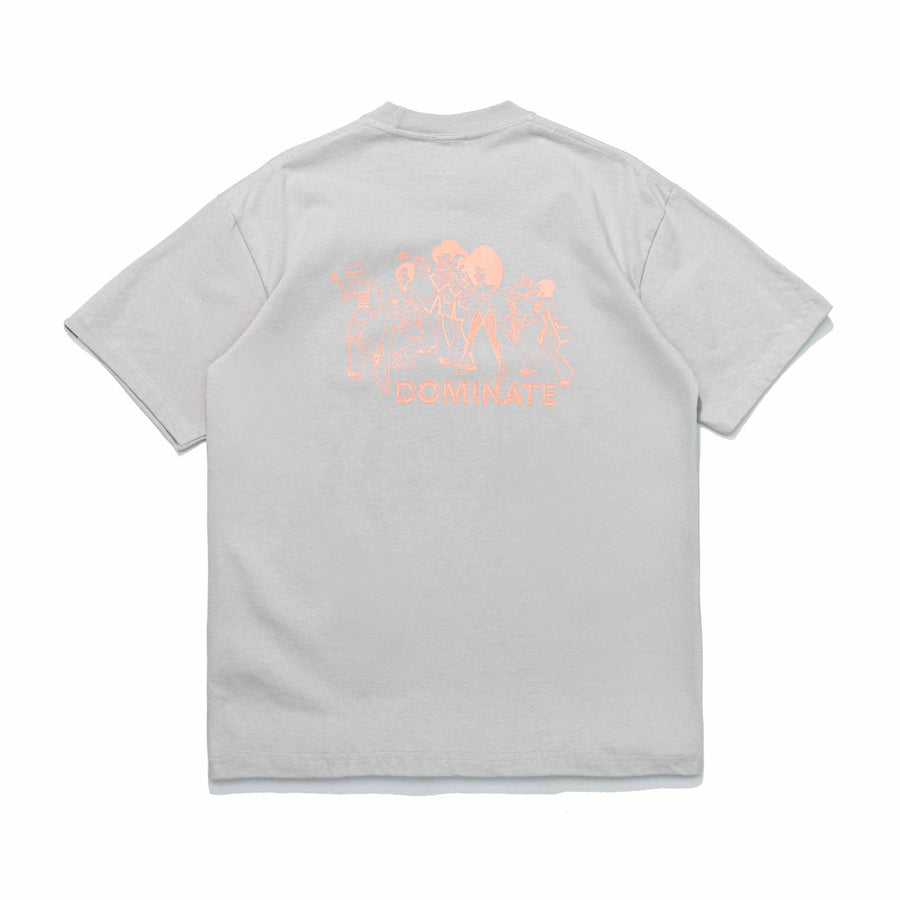 GROOVE TEE CONCRETE GREY
