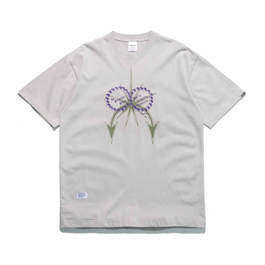 POLARITY TEE CONCRETE GREY