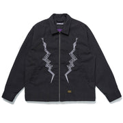 ZIP WORKER JACKET BLACK