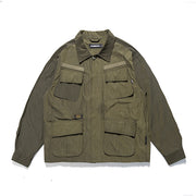 DECADE NYLON JUNGLE JACKET OLIVE