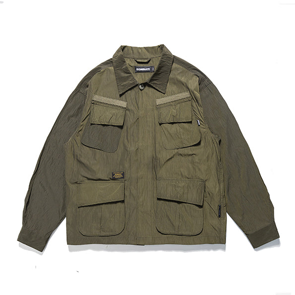 DECADE NYLON JUNGLE JACKET OLIVE