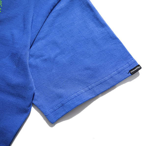 GLOBE TEE BLUE