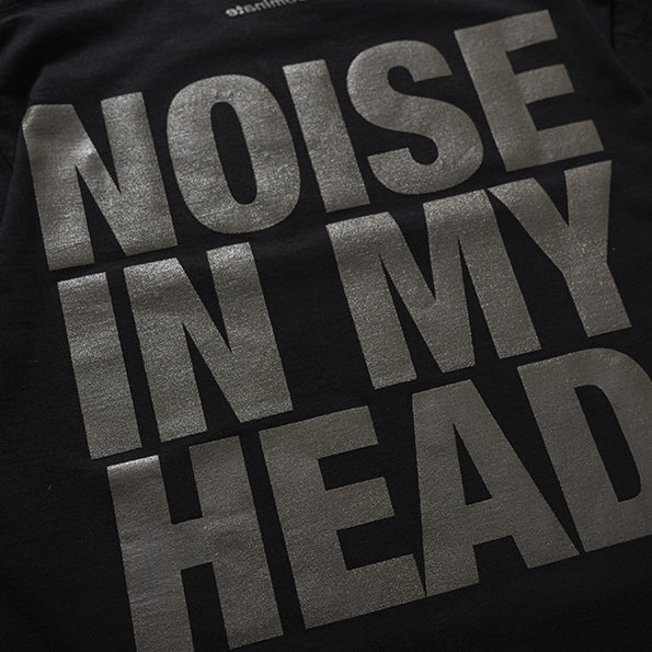 NOISE IN MY HEAD TEE BLACK