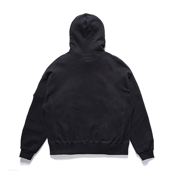DECADE REVERSE ARC LEOPARD HOODIE BLACK