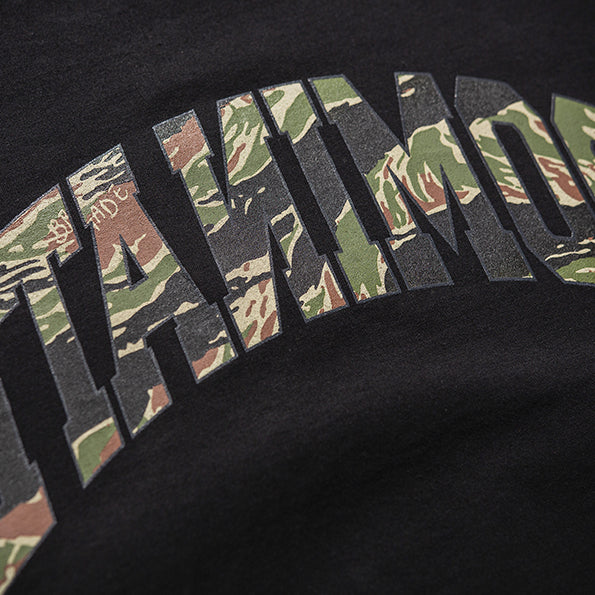 REVERSE ARC TADPOLE TEE BLACK