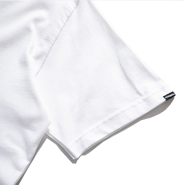 REVERSE ARC TADPOLE TEE WHITE