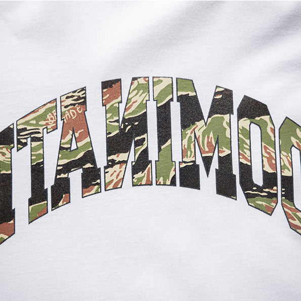 REVERSE ARC TADPOLE TEE WHITE