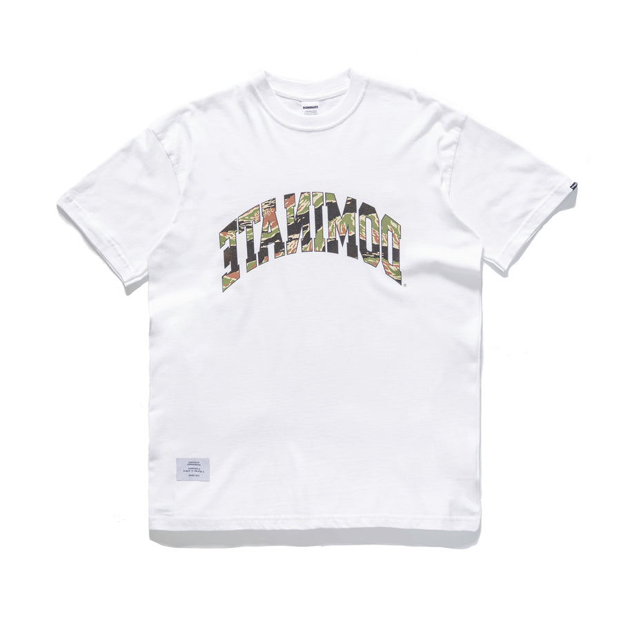 REVERSE ARC TADPOLE TEE WHITE